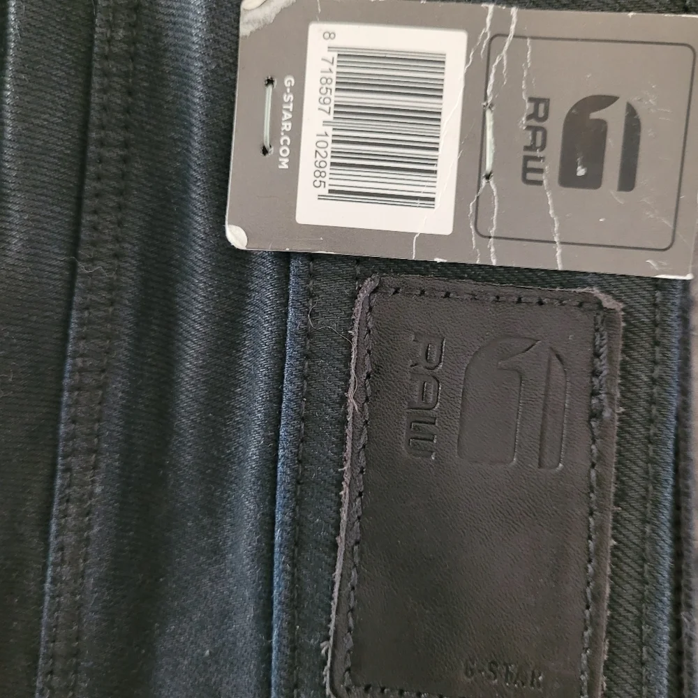 G-Star Raw Lynn Mid Waist Skinny Black Jeans Women's Size 30x32 - Picture 4 of 6